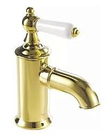 Bravat F175109G Art Смеситель для умывальника, золото