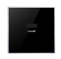 Creavit ES4810 Смывное устройство для писсуара, бесконтактное, черный/хром