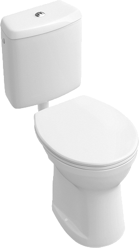 Villeroy & Boch 761801R1 O.Novo Чаша унитаза напольного 36х46 см, слив в пол, альпийский белый CeramicPlus