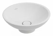 Villeroy & Boch 514401R1 Loop&Friends Раковина на столешницу 43х43 см, альпийский белый CeramicPlus