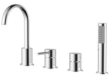 Azario AZ-QA28173C-1381AC Delicate Смеситель для ванны, хром