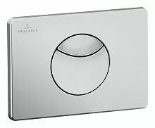 Villeroy & Boch 92248569 ViConnect Клавиша смыва (панель управления), хром-матовый