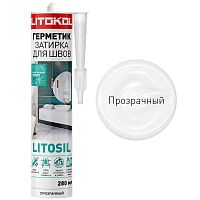 LITOKOL LITOSIL прозрачный Силиконовый герметик-затирка
