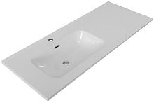 BelBagno BB1200ETL-L Раковина керамическая 120х46.5 см, чаша слева, белый глянцевый