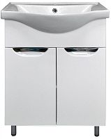 Loranto CS00070300 Стиль Тумба с раковиной, напольная, 60х28 см, белая купить  в интернет-магазине Сквирел