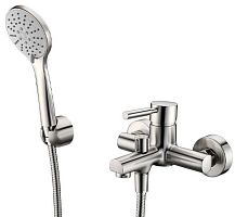 WasserKRAFT 4201 Wern Смеситель для ванны, с коротким изливом, матовый хром