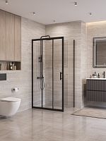 BelBagno UNO-195 UNO-195-AF-31-100-C-NERO Душевой уголок