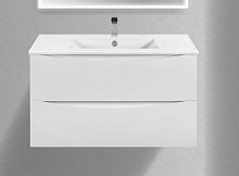 Vincea VMC-2MC900S1GW Mia Slim База под керамическую раковину, 90х40 см, подвесная, G.White (белый глянцевый)