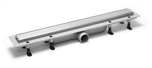 Plastbrno SZA4850 Design 4 Сливной канал комбинированный, решетка из нержавеющей стали 2 в 1, L = 850, серый Plastbrno SZA4850 Design 4 Сливной канал комбинированный, решетка из нержавеющей стали 2 в 1, L = 850, серый