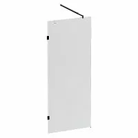 AM.PM W94WI-80-F1-BTE X-Joy, Душевая перегородка 80x195 см, стекло прозрачное + покрытие, фурнитура черный