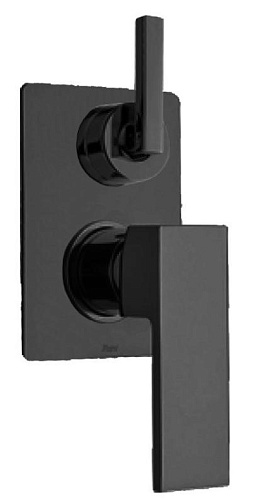 Paini 84PZ6911R Dax Смеситель для ванны, встраиваемый, черный брашированный PVD (PZ)