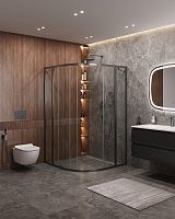 Cezares MOLVENO MOLVENO-R-11-90+30-C-GM-IV Душевой уголок