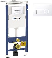 Geberit 458.125.11.1 DUOFIX PLATTENBAU Комплект монтажный для унитаза, с кнопкой белой