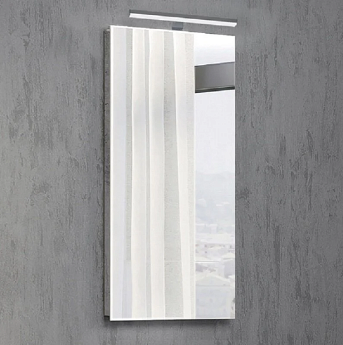 Comforty 00-00013528 Асти Зеркало подвесное 40х70 см, светлый бетон купить  в интернет-магазине Сквирел