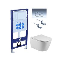 Aquatek БЕТТА SET EY AQUATEK БЕТТА KDI18 Инсталляция с подвесным унитазом