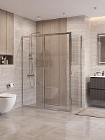 BelBagno UNO-195 UNO-195-AH-1-140/80-C-Cr Душевой уголок