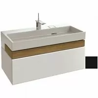 Jacob Delafon EB1187-M61 тумба под раковину TERRACE, 1 ящ. д/аксес., 1 выдвиж., /100х48х38/ (мягкий черный) купить  в интернет-магазине Сквирел