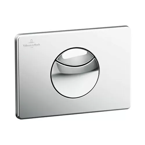 Villeroy & Boch 92248561 ViConnect Клавиша двойного смыва, хромированный