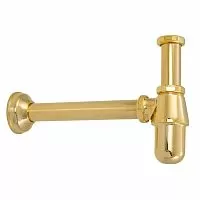 Migliore 17935 Ricambi Сифон для раковины бутылочный, 1.1/4", золото