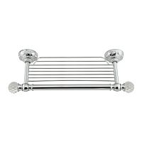 Migliore ML.CRS-60.215.CR CRISTALIA Полка-решётка L43xH6,5xP14.5 cm, хром,SWAROVSKI