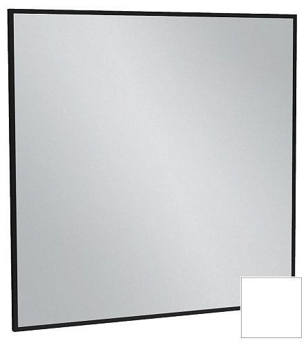 Jacob Delafon EB1425-F30 Allure & Silhouette Зеркало 80 х 80 см, рама белый сатин купить  в интернет-магазине Сквирел