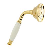 Migliore 30886 Ricambi Ручной душ, белый/золото (Ermitage, Dallas, Oxford, Revival, Princeton, Arcadia)