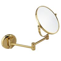 Migliore 21983 Зеркало оптическое на шарнирах (3х), золото