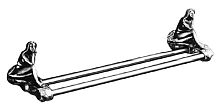 Art & Max Juno AM-B-0718-T двойной полотенцедержатель  juno am-0718-t 