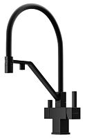 Sancos SC4007MB Loro Смеситель для кухни c возможностью подключения фильтра для воды, черный матовый