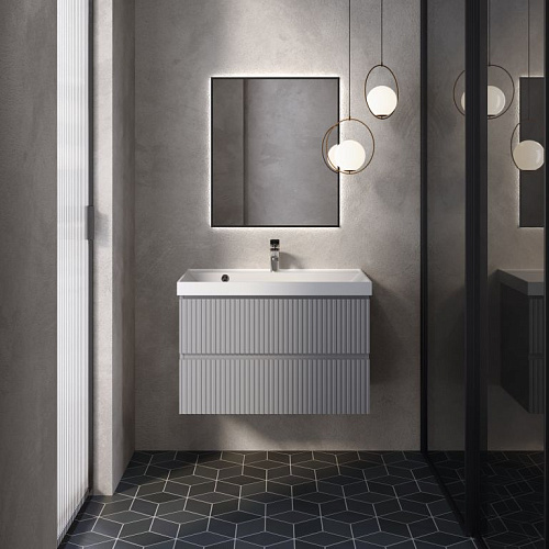 AQUAme  AQM900180GM Тумба под раковину, подвесная купить  в интернет-магазине Сквирел