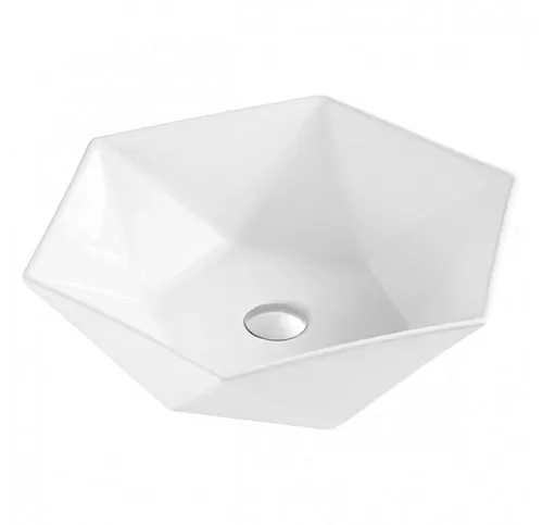 Sole SHELL-0418 Shell Раковина, 42х42 см, накладная, белая