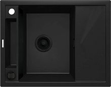 Deante ZRM_N11A Magnetic Мойка кухонная-магнитная 64х50 см, Nero (черный)