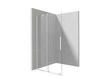 Deante KTJ_A32R Prizma Душевое ограждение раздвижное 120х195 см, Total White/Bianco (белый)