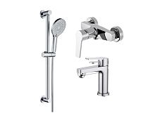 Aquatek ЛУГАНО AQ1731CR Душевой комплект