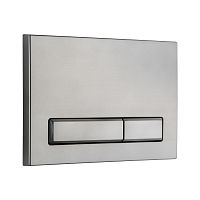 KKPol SPP/381/WS/K M08 Смывная клавиша для инсталляции, оружейная сталь