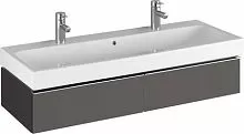 Geberit iCon 841121000 Шкафчик под раковину 1190x240x477 мм, темно-серый, матовый купить  в интернет-магазине Сквирел