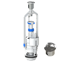 KKPol 350/ZSD/207-00-T0 Сливной механизм ZSD/207 двухрежимный, 33-42 см, хром KKPol 350/ZSD/207-00-T0 Сливной механизм ZSD/207 двухрежимный, 33-42 см, хром