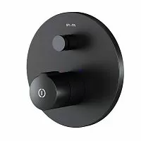 AM.PM F85A45722 X-Joy, Смеситель для ванны/душа, TouchReel, черный матовый