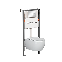 Ceramica Nova  CN3001_121002CH Комплект: Унитаз, Инсталляция, Кнопка смыва