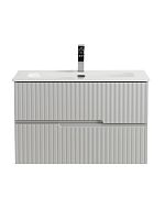 Cezares DUET-N DUET-N-800-2C-SO-GPR-P Тумба под раковину подвесная купить  в интернет-магазине Сквирел