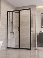BelBagno UNO-195 UNO-195-AH-1-130/70-C-NERO Душевой уголок