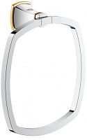 Grohe Grandera 40630IG0 кольцо для полотенца , хром-золото купить  в интернет-магазине Сквирел