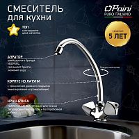 Paini CLASSICA BKCR570AEFFKM Смеситель для кухни