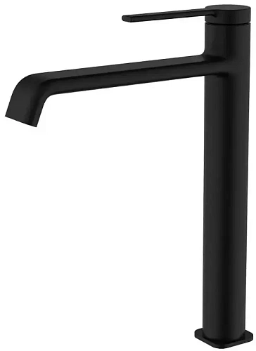 Aquame AQM6414MB Asti Смеситель для свободностоящей раковины, гладкий, матовый черный Aquame AQM6414MB Asti Смеситель для свободностоящей раковины, гладкий, матовый черный