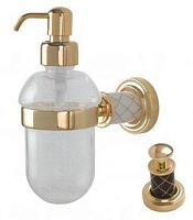 Boheme 10912-CH-G Murano Gold Стакан для зубных щеток, золото/шоколад