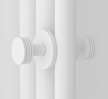 Сунержа 30-2010-0004 Каньон Вешалка двойная для ДР Хорда, матовый белый