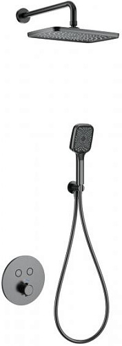 Wonzon & Woghand  WW-D2017-A-BGG Душевая система с термостатом Wonzon & Woghand  WW-D2017-A-BGG Душевая система с термостатом