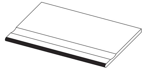 Декор Atlas Concorde Trust Titanium Bordo Piscina 30x60 купить недорого в интернет-магазине Сквирел