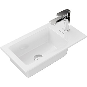Kerama Marazzi LA.wb.50 Lato Раковина встраиваемая сверху 50х27 см, белый глянец