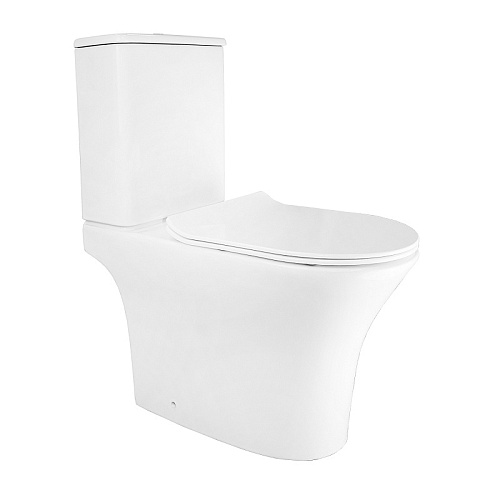 Azario AZ-2311 Frento Унитаз-компакт 340x650х770 безободковый, в комплекте с бачком и сиденьем микролифт Azario AZ-2311 Frento Унитаз-компакт 340x650х770 безободковый, в комплекте с бачком и сиденьем микролифт